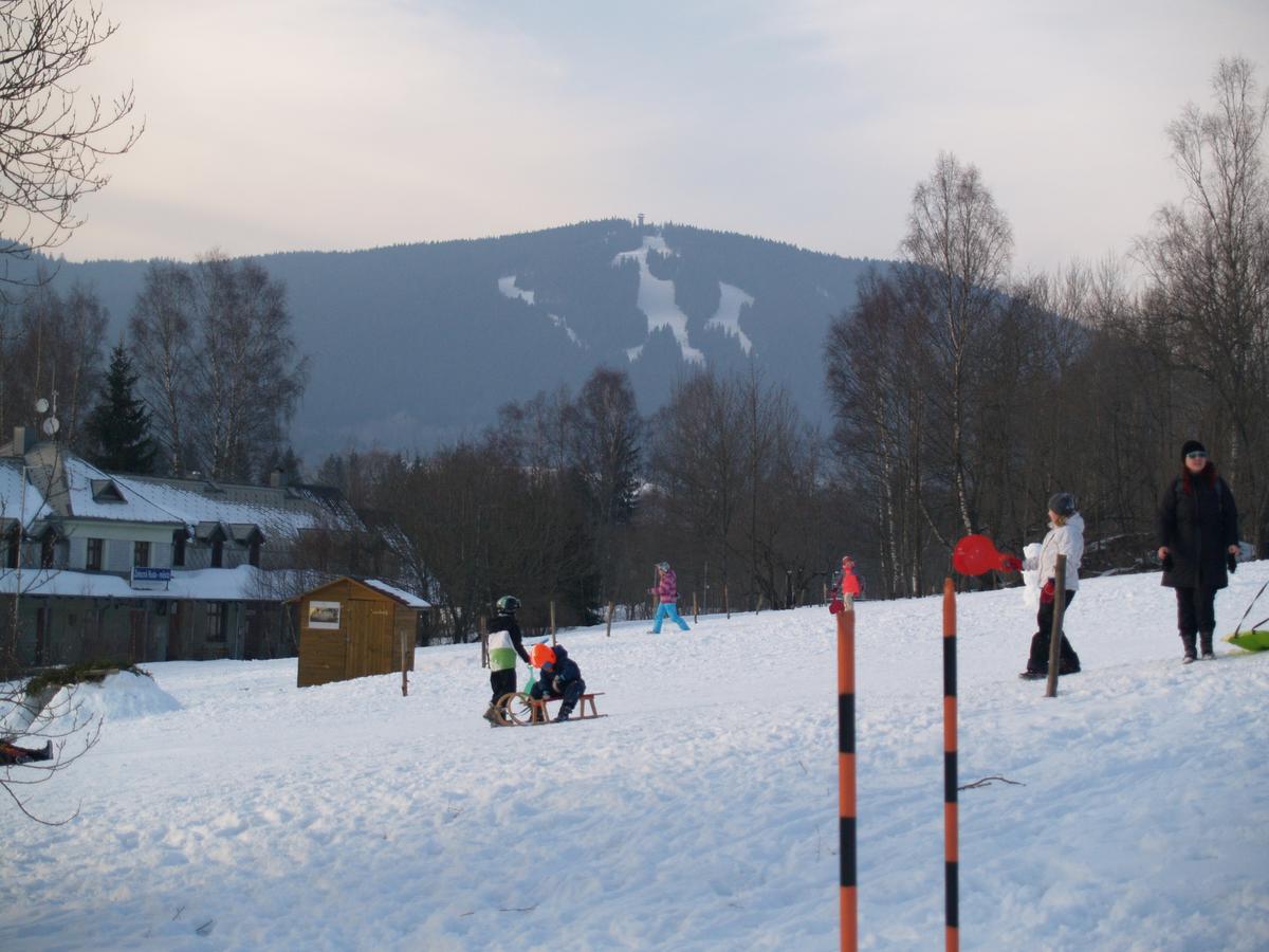 Chata Obzor Železná Ruda Exterior foto