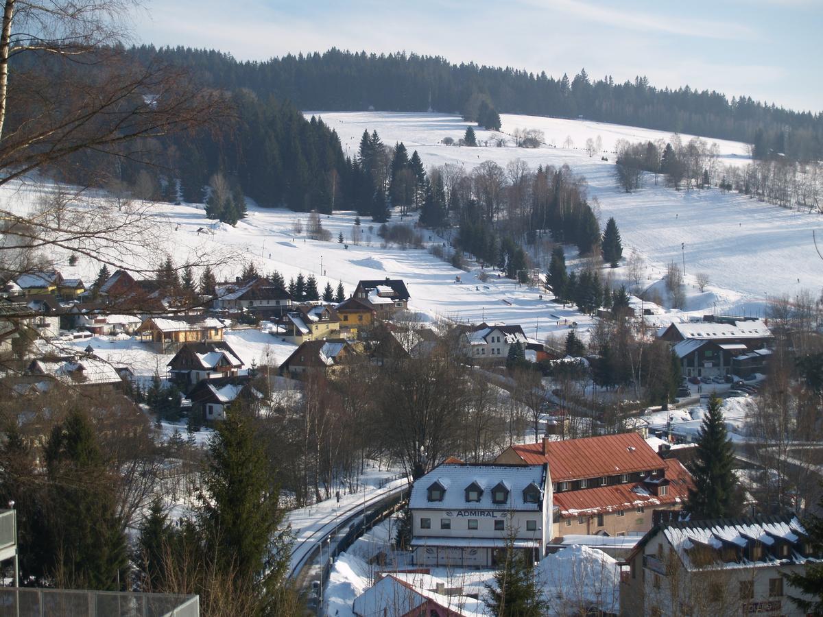Chata Obzor Železná Ruda Exterior foto